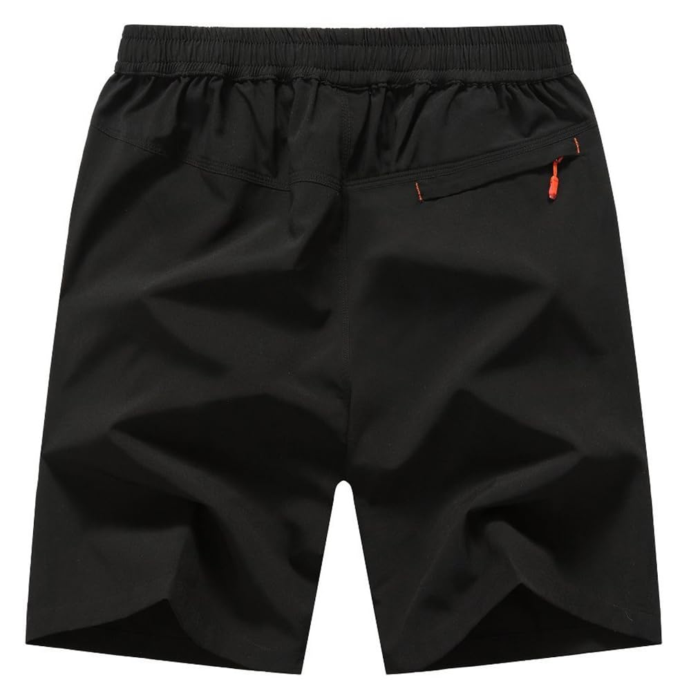 Gopune メンズ アウトドアパンツ 吸汗速乾ズボン スポーツ ランニング ズボン ファスナーポケット付き - 3