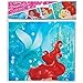 American Greetings Disney Ariel The Little Mermaid Party Supplies Plastic Treat Bags, 8-Count