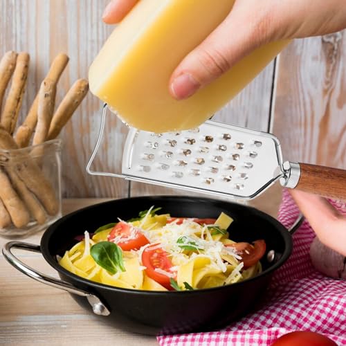 Set de 2 ralladores de acero inoxidable para cocina miniatura 3