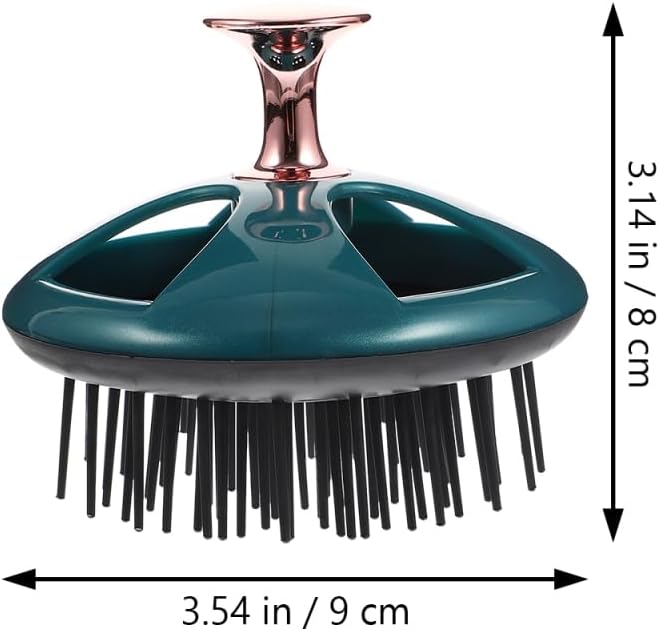 Household Scalp Brush Wear-Resistant Scalp Massager for Daily Hair Care Convenient Exfoliator for Hair Cleaning Easy Hold for Adults Kids Home and Travel Use