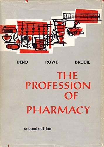 The Profession of Pharmacy; an Introductory Tex... B000JOQDBW Book Cover