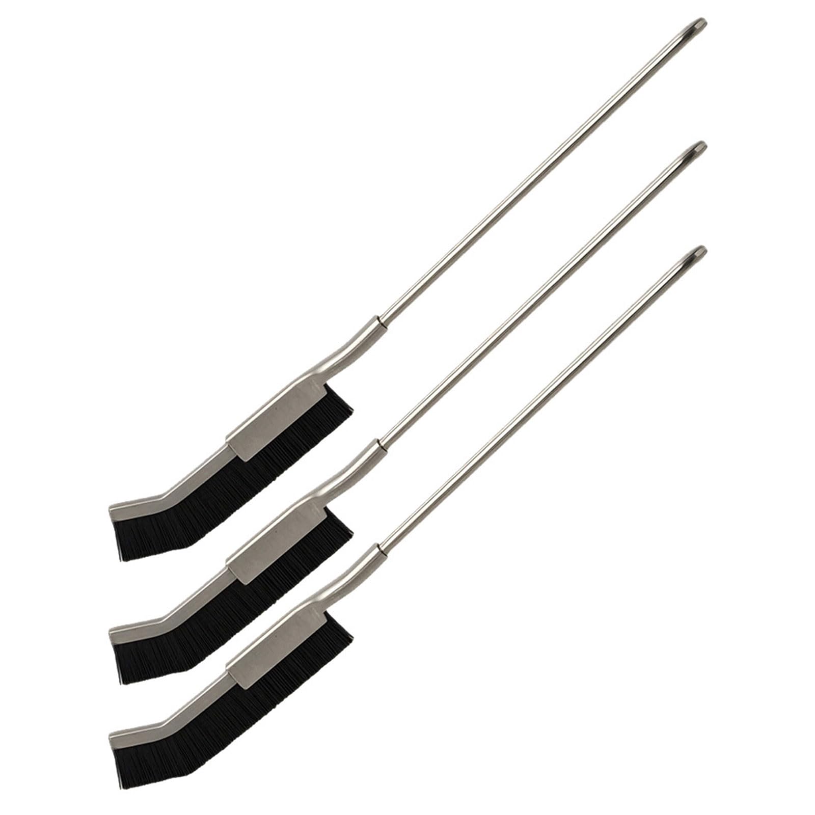 Handle Bathroom Crevices Brush with Stiff Bristles for High Hard to Reach Area and Slip Resistant Grip Home Cleaning Tool Crevices Long Handle Ergonomic Shower Grout PP Hard Scrubber Long Reach Window