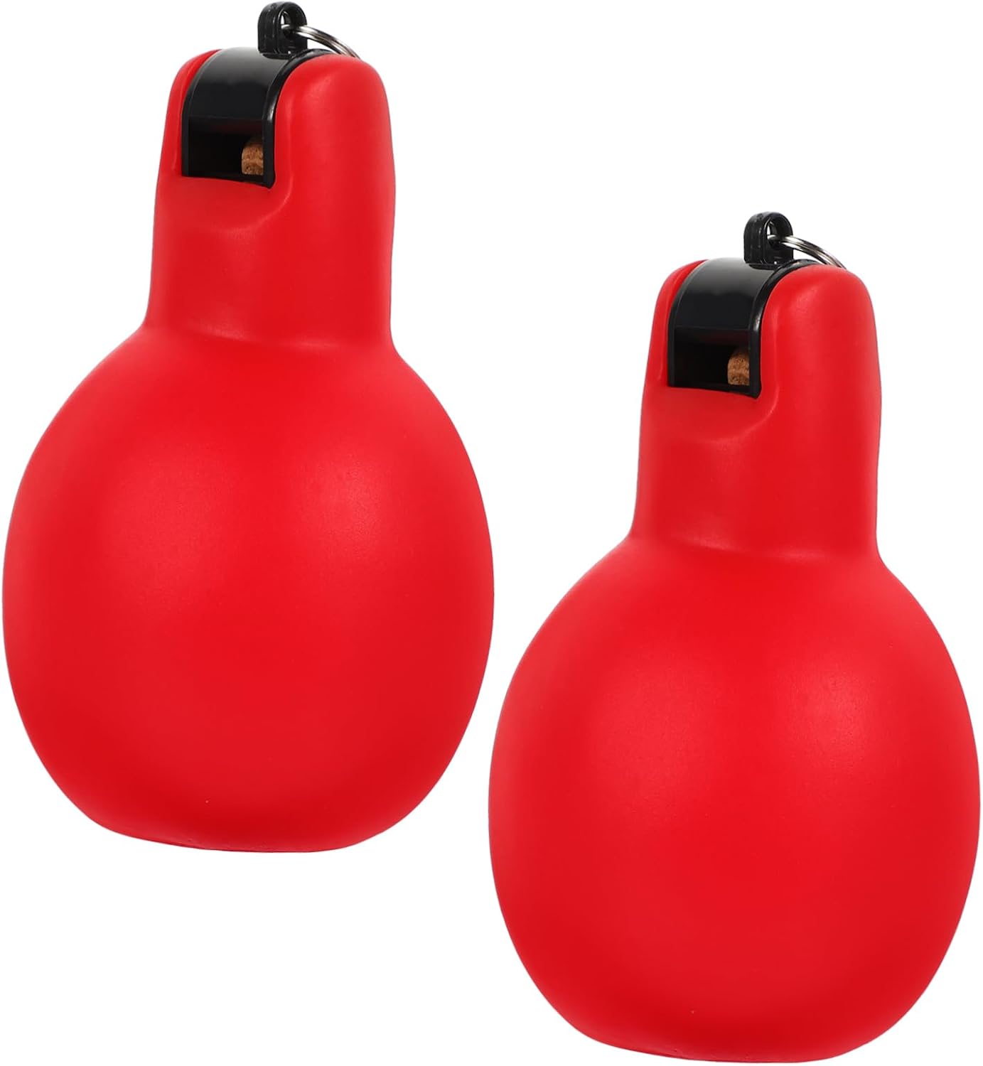 4 Pcs Outdoor Whistle Hiking Squeeze Whistle Camping Whistle Outdoor Hand Whistle Emergency Whistle