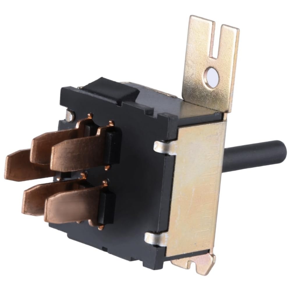 Blower Motor Switch Black Plastic 1pc for Bravada for Wrangler for TJ for Sonoma for Jimmy for Blazer for Ram 3500/2500/1500 Van for B3500/B2500/B1500 for S10 Front-Placement