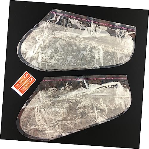 FRCOLOR 3Pcs 5 Pés Esfoliantes Máscaras Para Pés Massageador De Pés Máscaras Removedor De Calcanhar