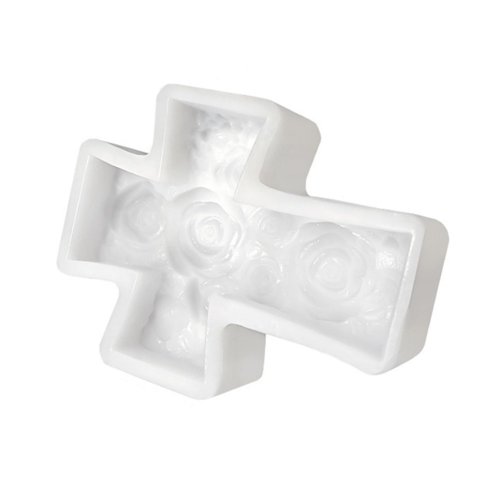YROHGKPN Decorative Rose Crosses Silicone for Crafting Unique Scented for Home Decoration Unique Rose
