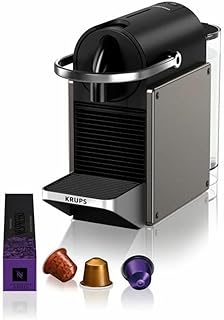 Nespresso Krups Pixie Titanium YY5290FD Coffee Machine