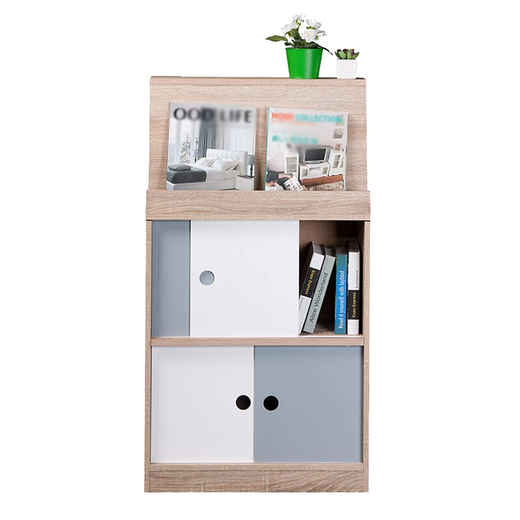estanteria Unidad de almacenamiento de cubos de biblioteca de madera Biblioteca de visualización de oficina en casa Organizador, Estante de estantería de almacenamiento modular de usos múltiples Estan