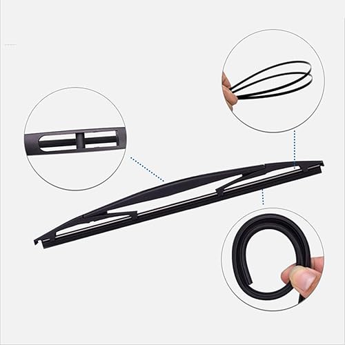 Miniatura 5 de Car Rear Wiper Arm Blade for Opel Zafira 1999-2005 16" Rear Window Windscreen Wiper Arm Wiper Blade Set Car Accessories