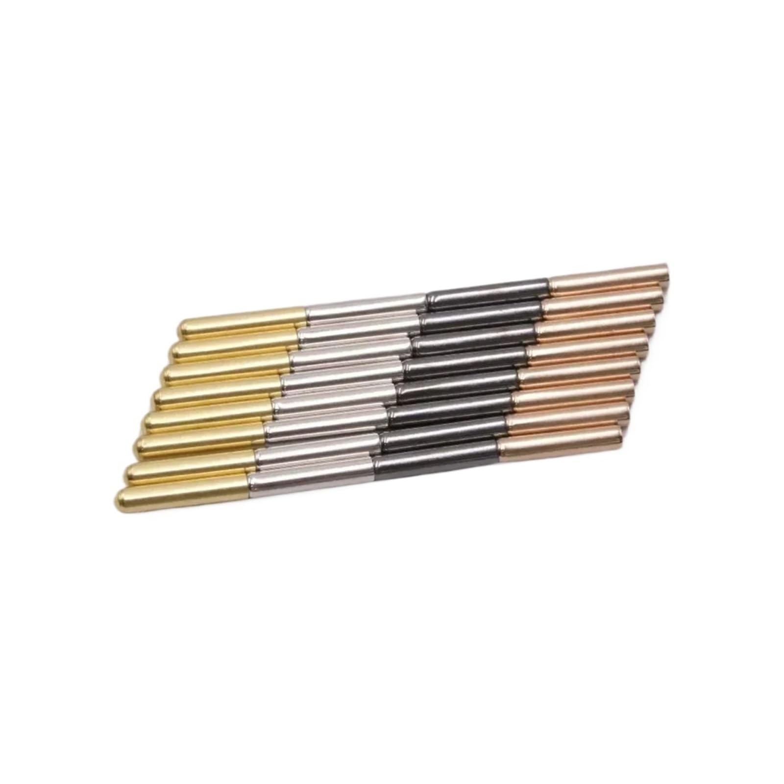 Zaślepki do sznurka, 100 szt., 4,3 x 22 mm, akcesoria do butów, DIY, sznurowadła, koronkowe końcówki do butów, wymienna głowica do sznurowadeł, agletów (3507 czarny pistolet)