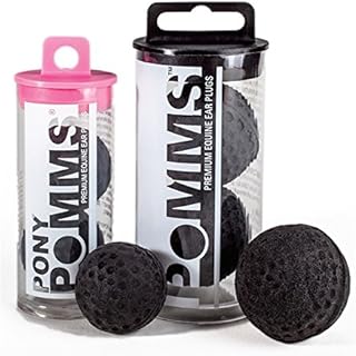 Equine Healthcare International POMMS Equine Ear Plugs PINK PONY