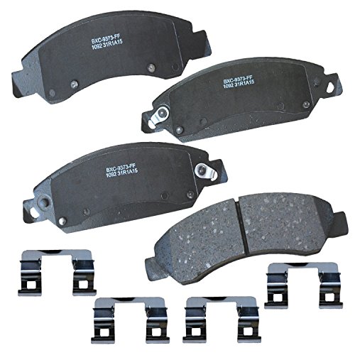 Image of Bendix Premium SBC1092 Ceramic Front Brake Pads for Select Models Cadillac Escalade, Escalade ESV, EXT, Chevrolet Avalanche, Silverado 1500, 1500 Classic, Suburban Tahoe, GMC Sierra Yukon, Yukon XL