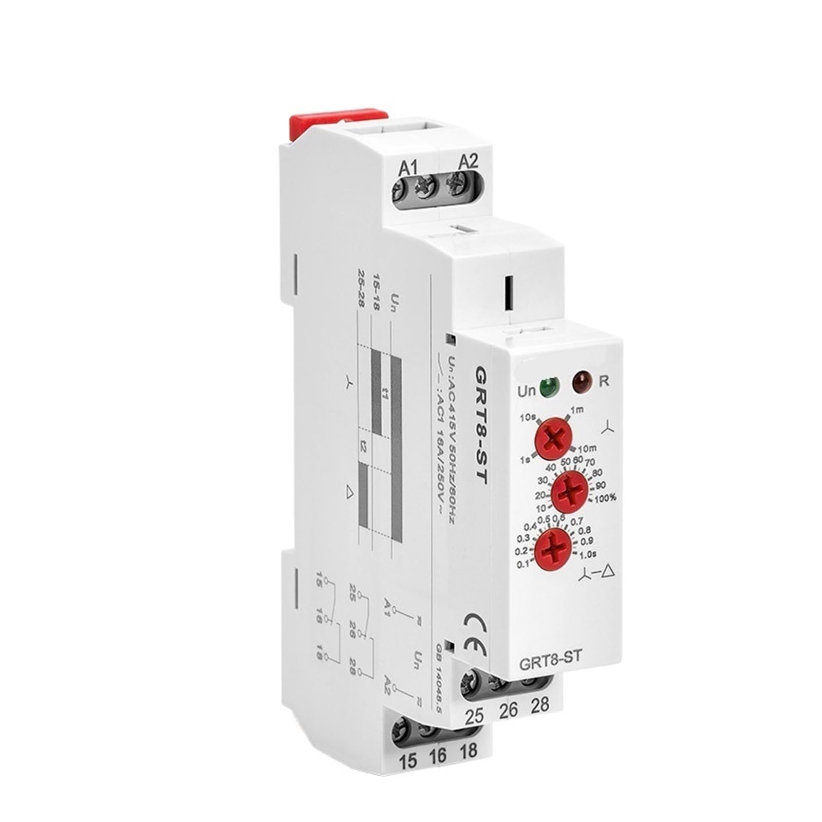 OSHZIKJII Relay AC230V 415V AC/DC12V-240V(ACDC12V-240V)