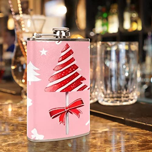 Heupfles voor drank met trechter voor kamperen vissen BBQ kerstfeest bar drinkers Pocket wijnfles kerstboom - Image 7