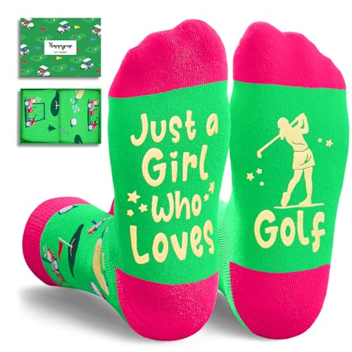 HAPPYPOP Novelty Golf Socks for Women