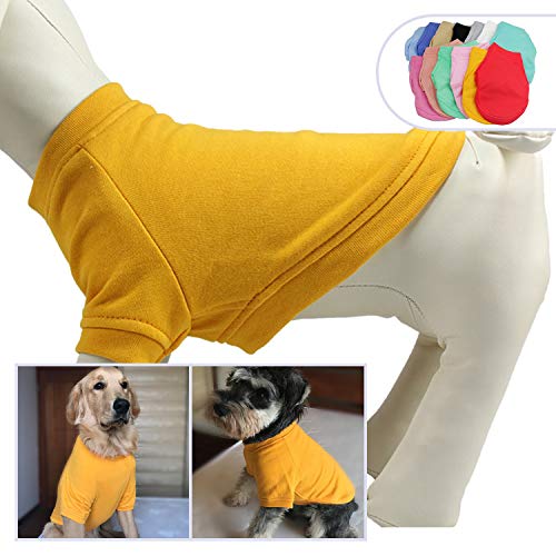 Lovelonglong 2019 Dog Pullover Sweatshirt Autumn Winter Cold Weather Dog T-Shirts for Small