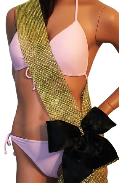 Bachelorette sash, Bride To Be sash and personalized bow