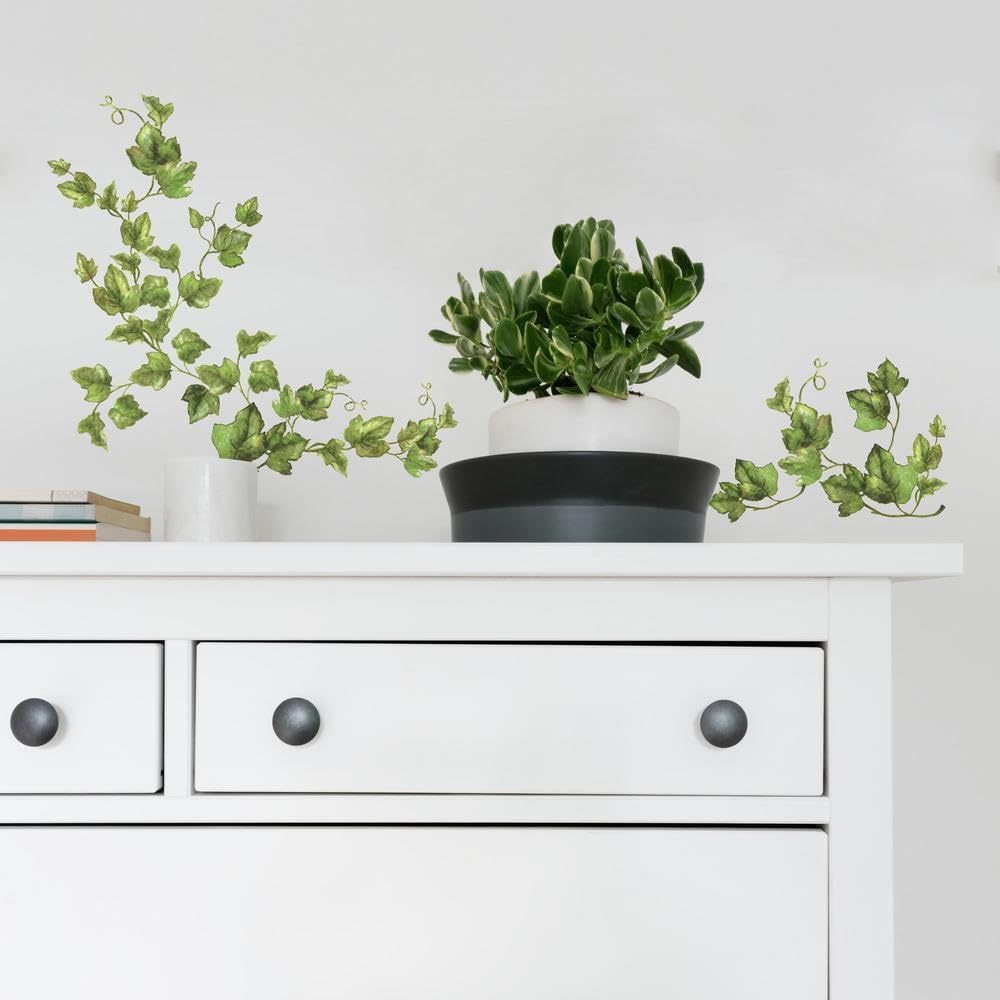 Roommates Rmk1219Scs Evergreen Ivy Peel And Stick Wall Decals