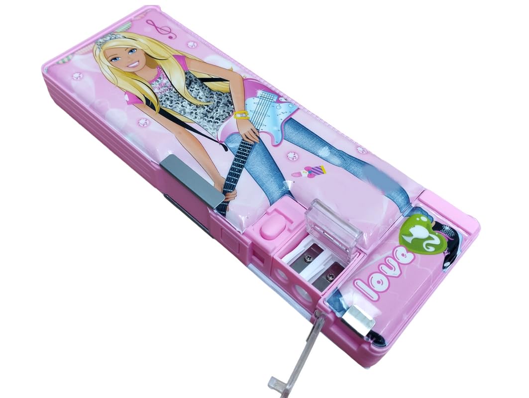 SHREE TECHNESH Barbie Pencil Box |Pencil Box for Kids | Multipurpose Pencil Case for Student Boys & Girls | Multicolor (B0CB8V5D68) Amazon Price History, Amazon Price Tracker