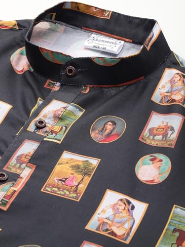 Image of Luxrio Kurta Set for Men Cotton Blend Kurta with Pyjama Set Ethnic Set