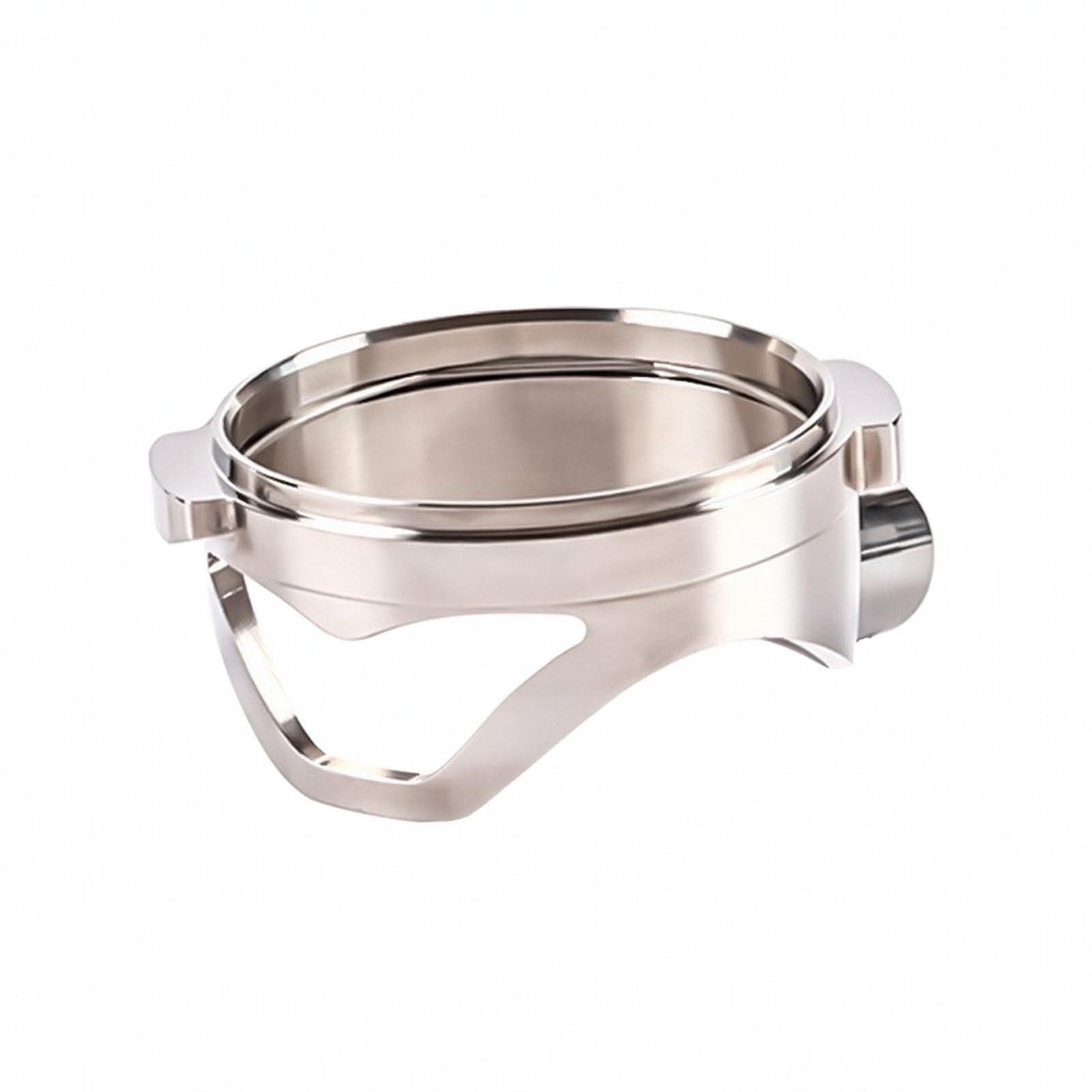 Portafiltro Ergonomico Accessorio | Smontabile, Portafiltro Nudo da 58 Mm, Compatibile, per Caffetteria, Casa, Per