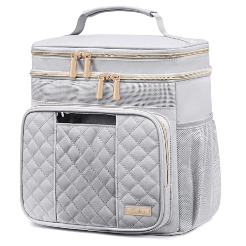 Tealari Large Toiletry Bag for Women Men,Bathroom Bag,Water Resistant Shower Bag,Makeup Bag,Portable Shower Caddy for College Dorm,Hanging Travel Toiletry Bag with Transparent Waterproof Phone Pocket