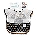 Bumkins Disney Bibs for Girl or Boy, SuperBib Baby and Toddler for 6-24 Months, Essential Must Have for Eating, Feeding, Baby Led Weaning, Mess Saving Waterproof Soft Fabric, 3-pk Minnie Mouse Icon