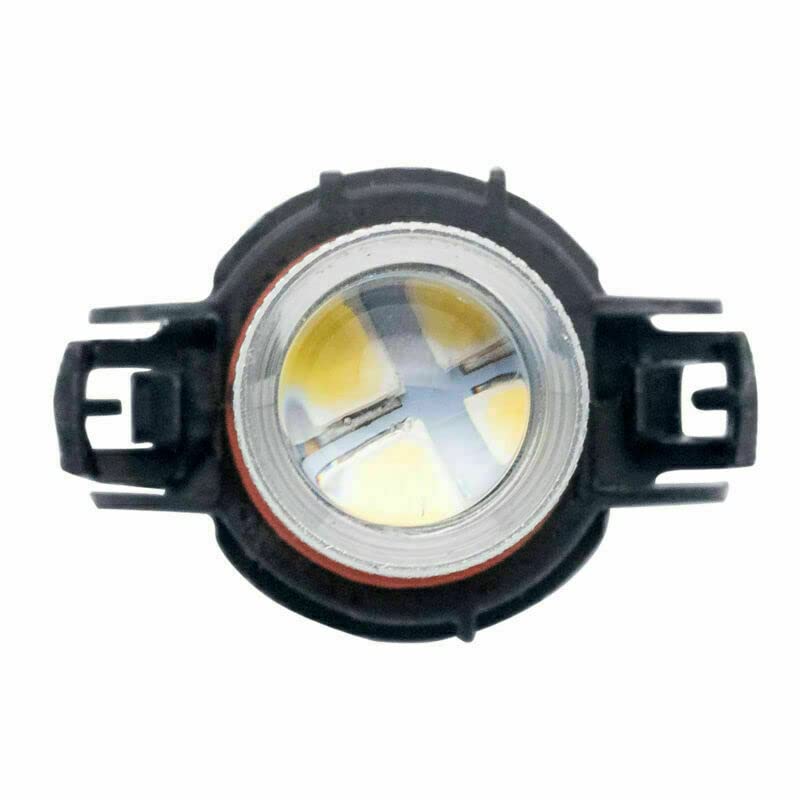 Coppia di lampadine fendinebbia LED 12V 80W H16 PS19W 5202 super luminose 6500K Canbus senza errori, luci diurne, luce bianca