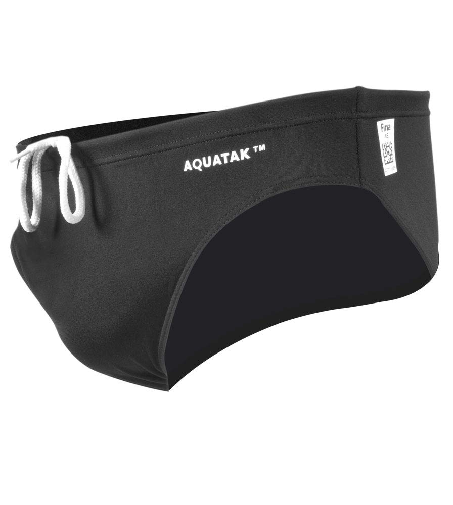 AERO|TECH|DESIGNS | Men's FINA Competition Swim Briefs | Small | Black