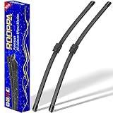 2 wipers Replacement for BMW 3-Series 4-Door E90 E91 06/2006-08/2009 325xi 328i 328xi 328ixDrive 330i 330xi 335i 335xi M3, Windshield Wiper Blades Original Equipment Replacement - 24'/19' (Set of 2)