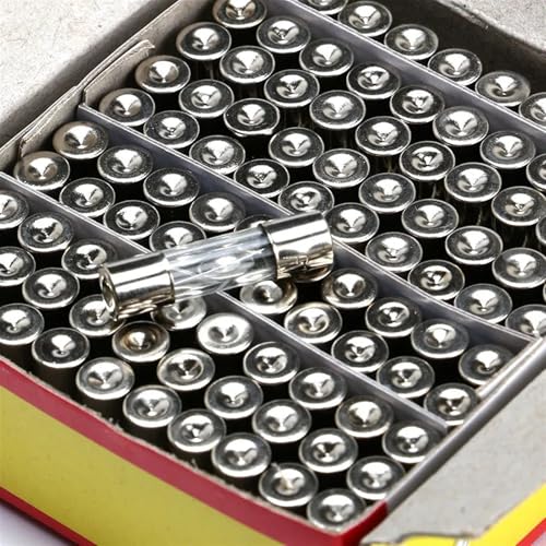 Kit de fusibles en verre 2A 5x20mm pour la protection des circuits