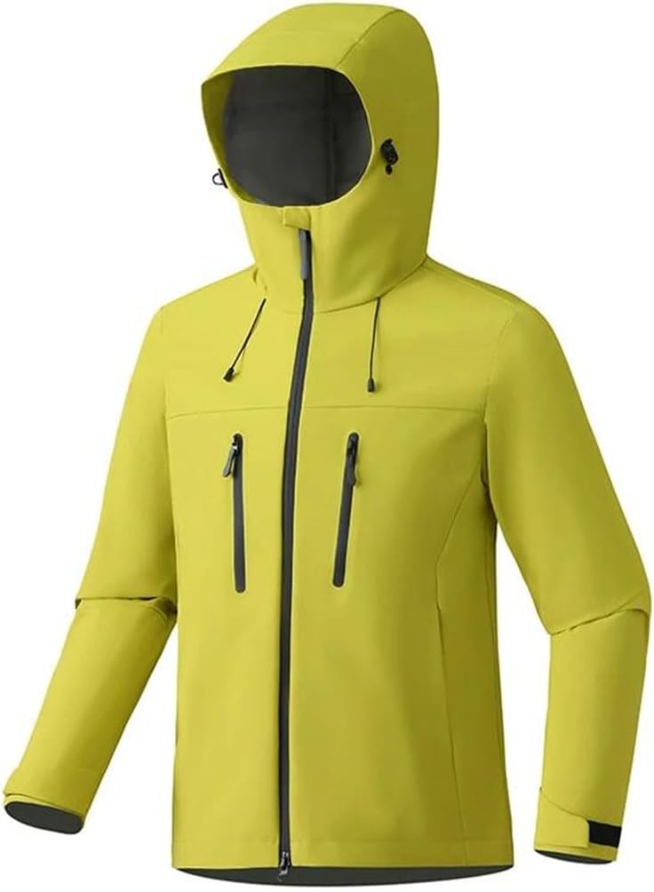 Unisex Waterproof Windbreaker Single-Layer Raincoat Hiking Camping Certified Moderate Jacket