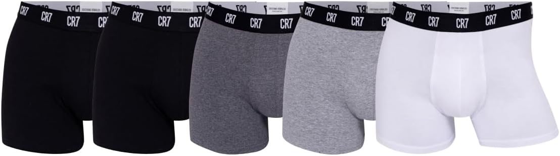 Cristiano Ronaldo Men's Cr7 3-pack Men's Cotton Trunk Trunks
