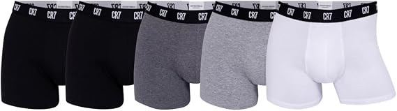 Cristiano Ronaldo Men's Cr7 3-pack Men's Cotton Trunk Trunks