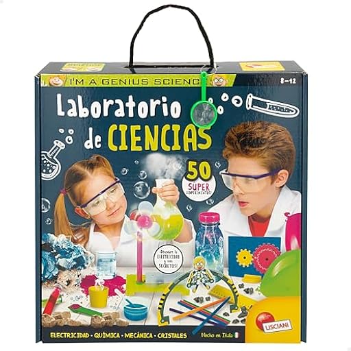 Colorbaby Lisciani - I´m A Genius, Laboratorio de Ciencias, 50 experimentos científicos, Kit Ventilador, Juego de química y Electricidad, Juguete Educativo, Ciencia Infantil, 8 años, 47629 | Ya disponible en tu tienda friki favorita! En mundofriki.es! Colorbaby Lisciani - I´m A Genius, Laboratorio de Ciencias, 50 experimentos científicos, Kit Ventilador, Juego de química y Electricidad, Juguete Educativo, Ciencia Infantil, 8 años, 47629 | Ya disponible en tu tienda friki favorita! En mundofriki.es!
