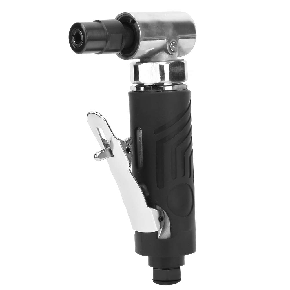 Pneumatyczne 90 stopni kąt młynek do szlifierki Szybkie szlifowanie powietrza do modelu sprzętowego szklanego kamienia [wszechstronne narzędzie] 1/4 '' 20000 rpm