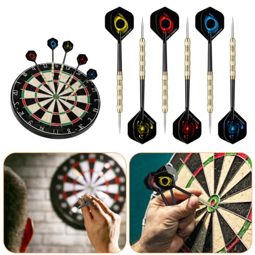 Image of Accmor Metal Tip Darts, Steel Tip Darts, 14 Grams Professional Metal Darts, Darts Metal Tip Set, Metal Darts for Dartboard