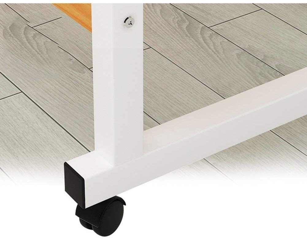 HEMFV With Universal Wheel Laptop Desk Bedroom Bed Desk Simple Bedside