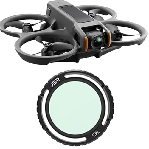 DJI Avata 2�h���[�� �Ή� �t�B���^�[�����Y�t�B���^�[�L�b�g�h�� ����іh�~ ���O���u���b�N (CPL)