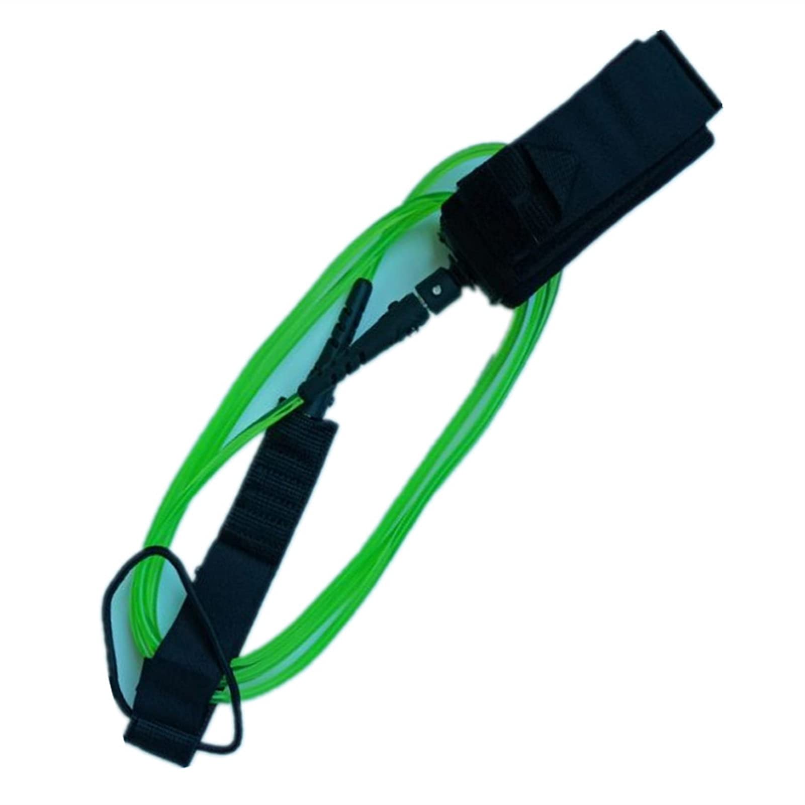 Cuerda Segura Anti-perdida de Surf 6 pies de 5,5 mm TPU PIE Durable Bucle Cierre de Tobillo Correa Doble Swboard Surfboard Correa Deportes acuáticos (Colore : 2)