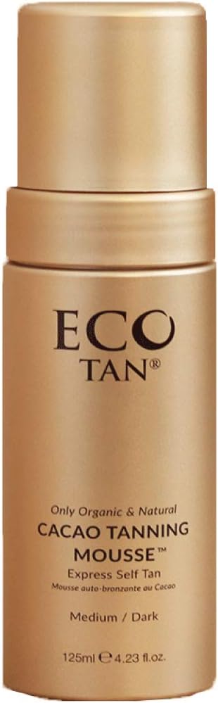 Eco Tan - Organic Cacao Self Tanning Firming Mousse (Face Body)