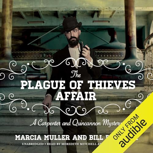 The Plague of Thieves Affair Audiolivro Por Marcia Muller, Bill Pronzini capa