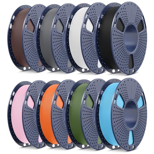 SUNLU High Speed Matte PLA 3D Printer Filament Bundle