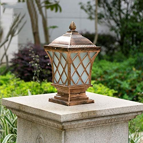 ピラーライト ゲートライト 屋外照明用 IP54 防水ポストライト ダイ