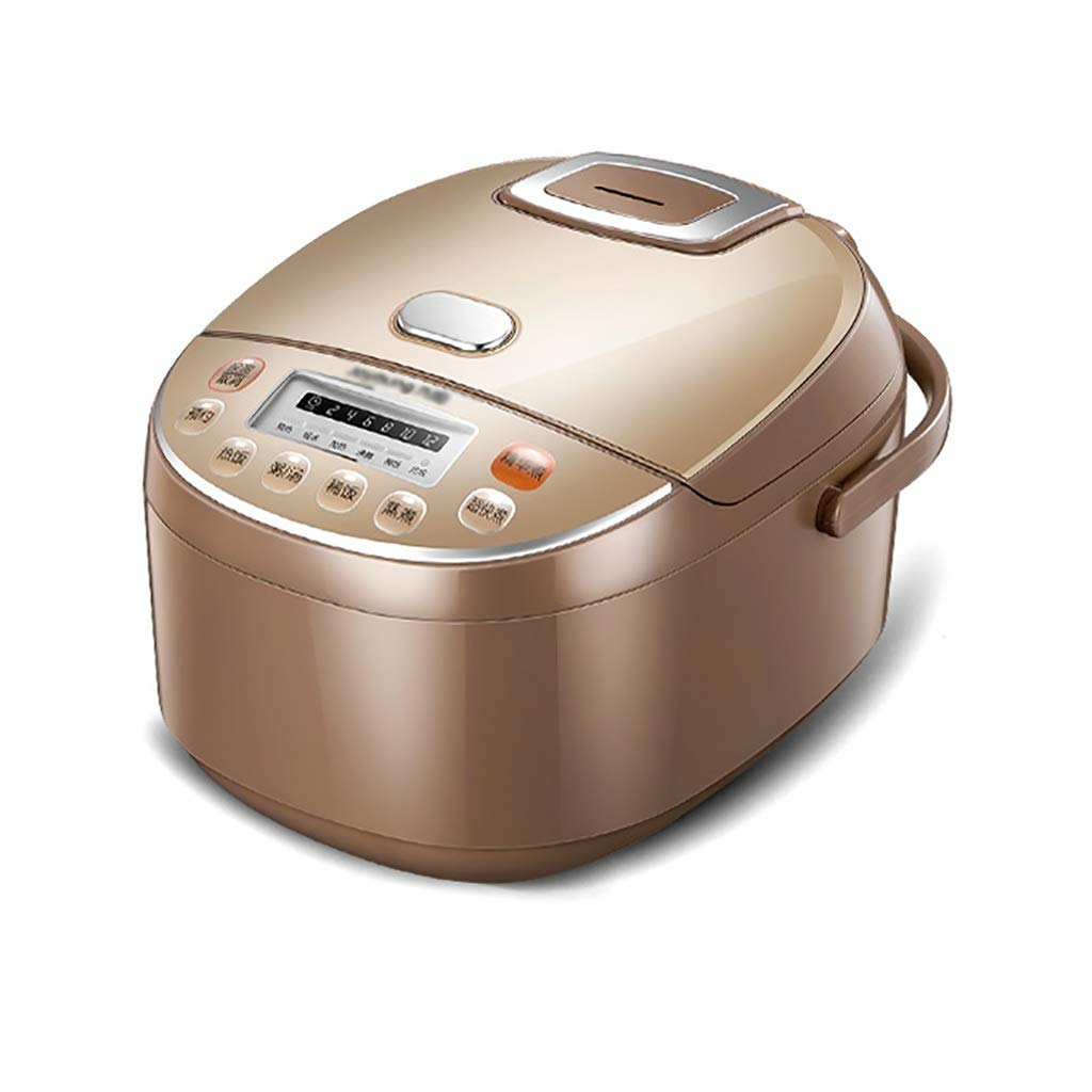 Cuiseur électrique Cuiseur à riz (4 litres/220 V) Maison Isolation intelligente Pot intérieur multifonction en acier inoxydable Cuillère Vapeur en céramique et tasses à mesurer Les petits appareils pe