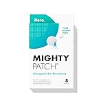 Mighty Patch Micropoint Large Hydrocolloid Pimple Patches for Face Blemishes from Hero Cosmetics, Acne Stickers for Early Stage Zits & Hidden Pimples, 395 Proprietary Micropoints, 8 Count