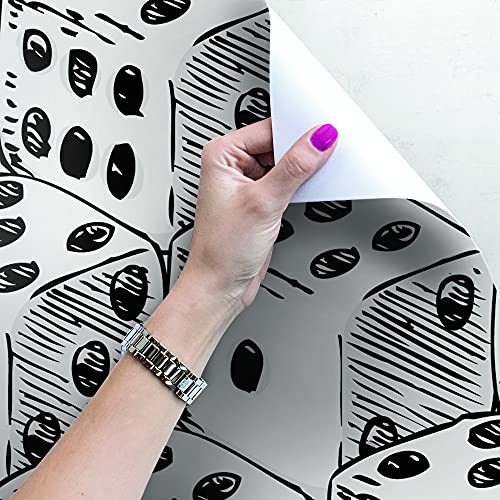 Papier Peint Décoration 416x254 cm Magic-Stick Vintage Dot Cubes - 4