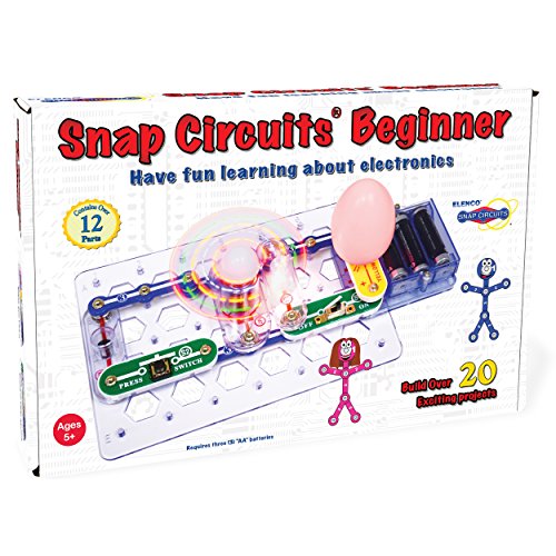 Snap Circuits Beginner, Electronics Exploration Kit, Stem Kit For Ages 5-9 (Scb-20) & Battery Eliminator #TOP2