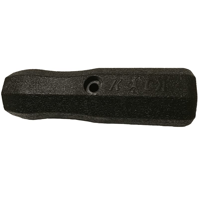 KICK Easy Grip Black ABS Premium Handle Set for 48? Foosball Tables