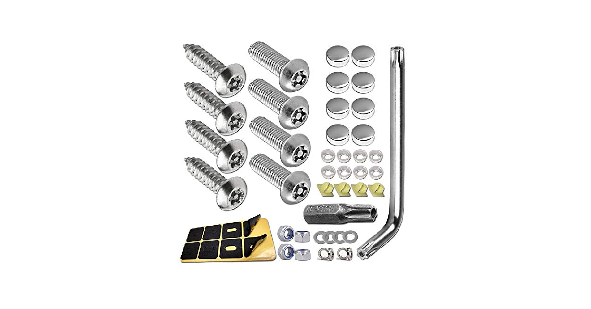 Amazon.com: ZXFOOG Anti Theft License Plate Screws